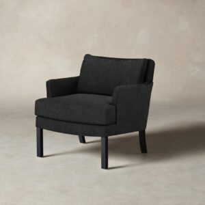 The Kaye Chair - Performance Tweed Char