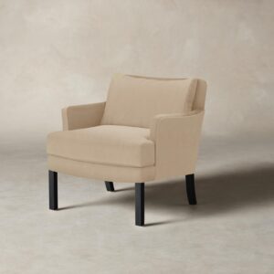 The Kaye Chair - Performance Velvet Butter