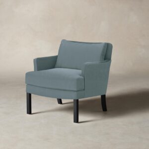 The Kaye Chair - Performance Velvet Sky