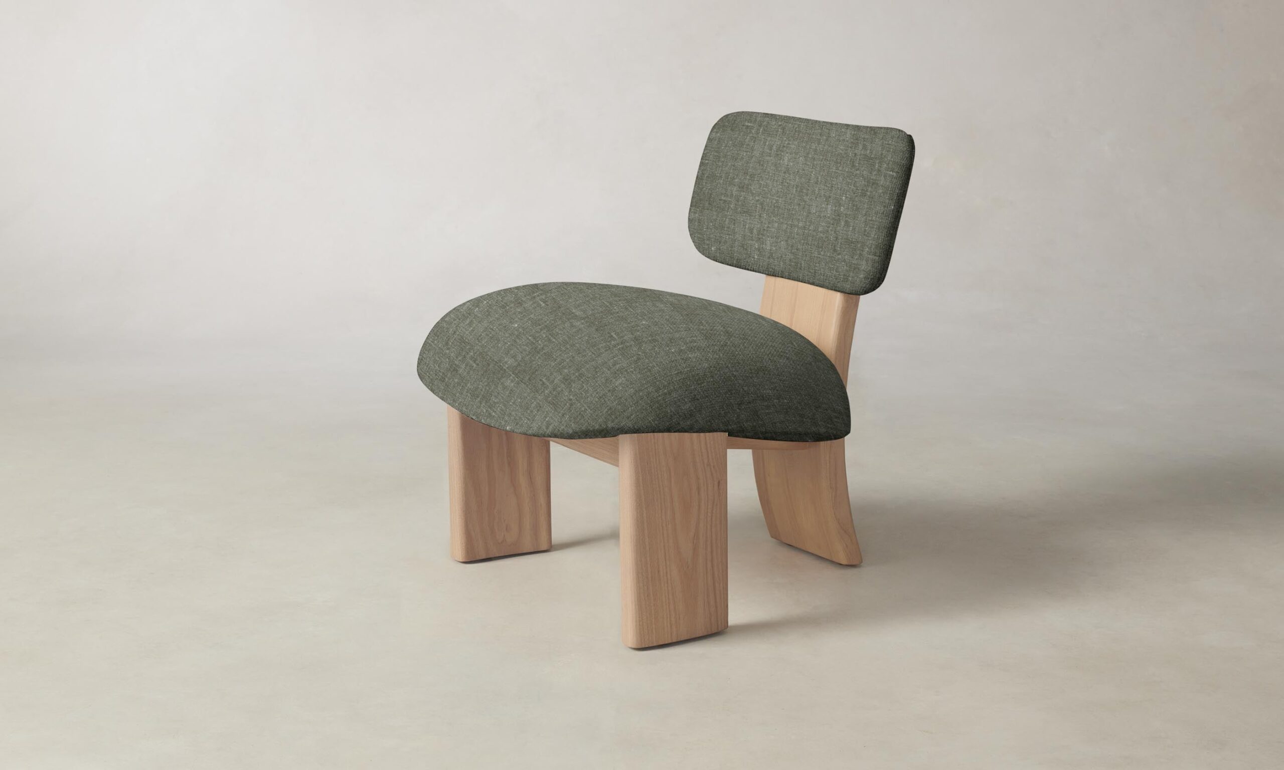 The Kenmare Chair - Heritage Belgian Linen Thyme