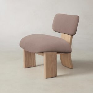 The Kenmare Chair - Mohair Peony