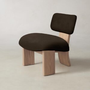 The Kenmare Chair - Nubuck Leather Espresso