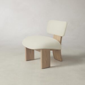 The Kenmare Chair - Performance Linen Weave Prairie