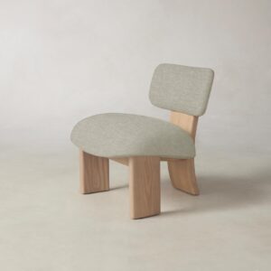 The Kenmare Chair - Performance Stonewashed Linen Dew
