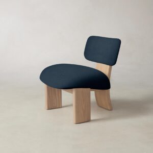 The Kenmare Chair - Performance Linen Weave Bay