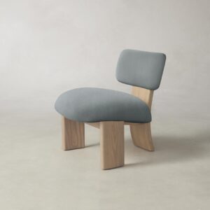 The Kenmare Chair - Performance Velvet Seafoam