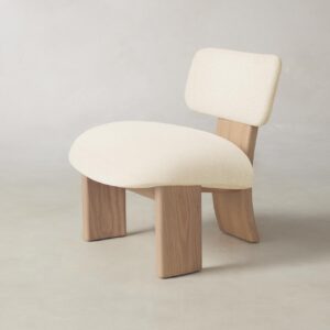 The Kenmare Chair - Performance Woven Chenille Desert