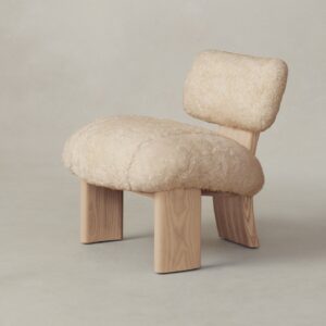 The Kenmare Chair - Shearling Shea