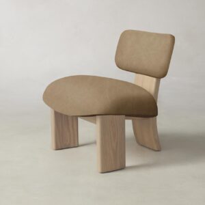 The Kenmare Chair - Tuscan Leather Camel