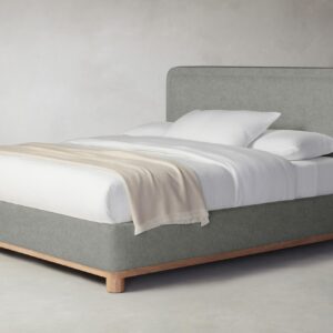 kent-bed_merino-granite_pecan2.0.jpg The Kent Bed - Merino Granite