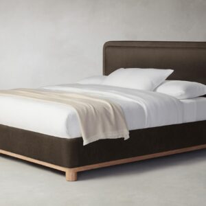 The Kent Bed - Mohair Mink