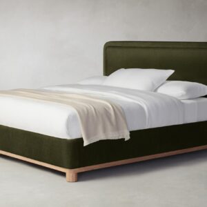 The Kent Bed - Mohair Moss