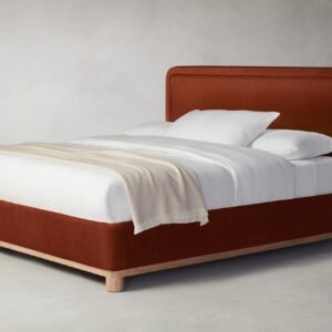The Kent Bed - Mohair Spice