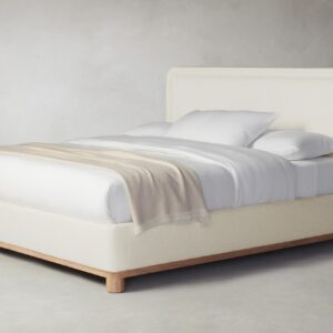 The Kent Bed - Performance Linen Weave Prairie