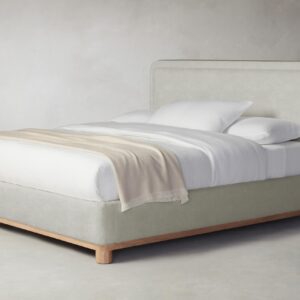 The Kent Bed - Performance Mélange Weave Flint