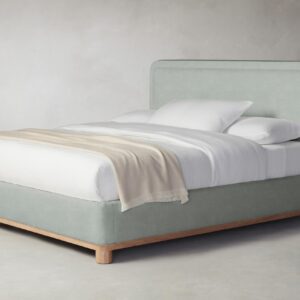 The Kent Bed - Performance Mélange Weave Seaglass