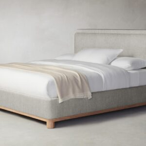 The Kent Bed - Performance Tweed Oatmeal