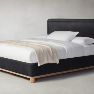 The Kent Bed - Performance Velvet Flannel