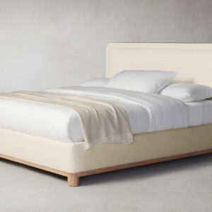 The Kent Bed - Performance Woven Chenille Desert