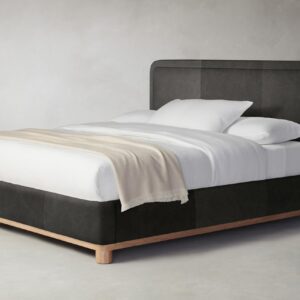 The Kent Bed - Tuscan Leather Seal