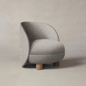 The Laight Chair - Heritage Belgian Linen Agate