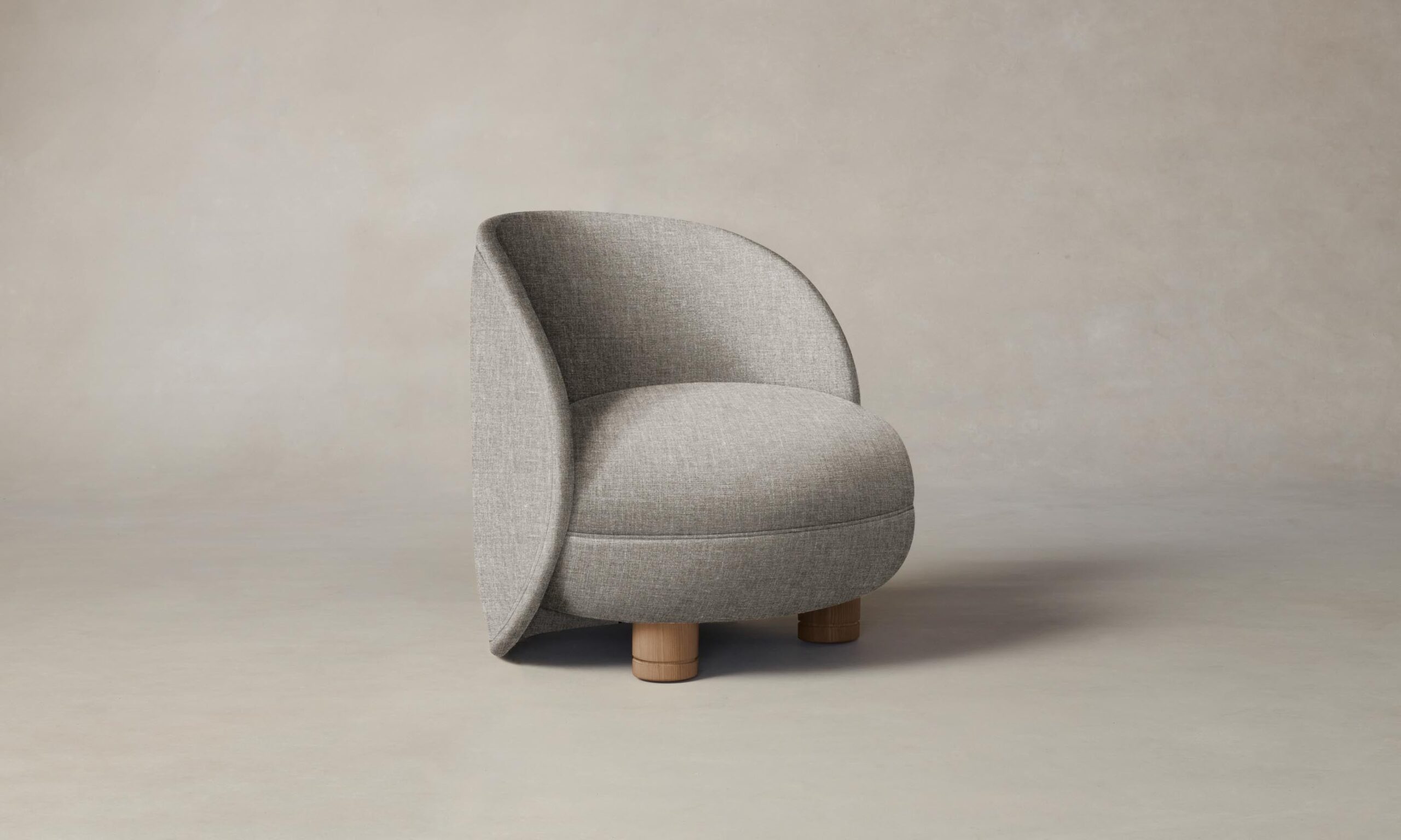 The Laight Chair - Heritage Belgian Linen Agate