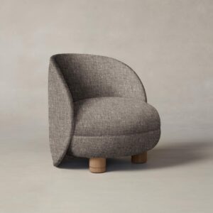 The Laight Chair - Heritage Belgian Linen Carob