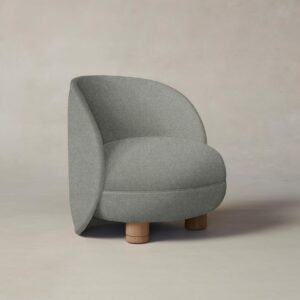 The Laight Chair - Merino Granite