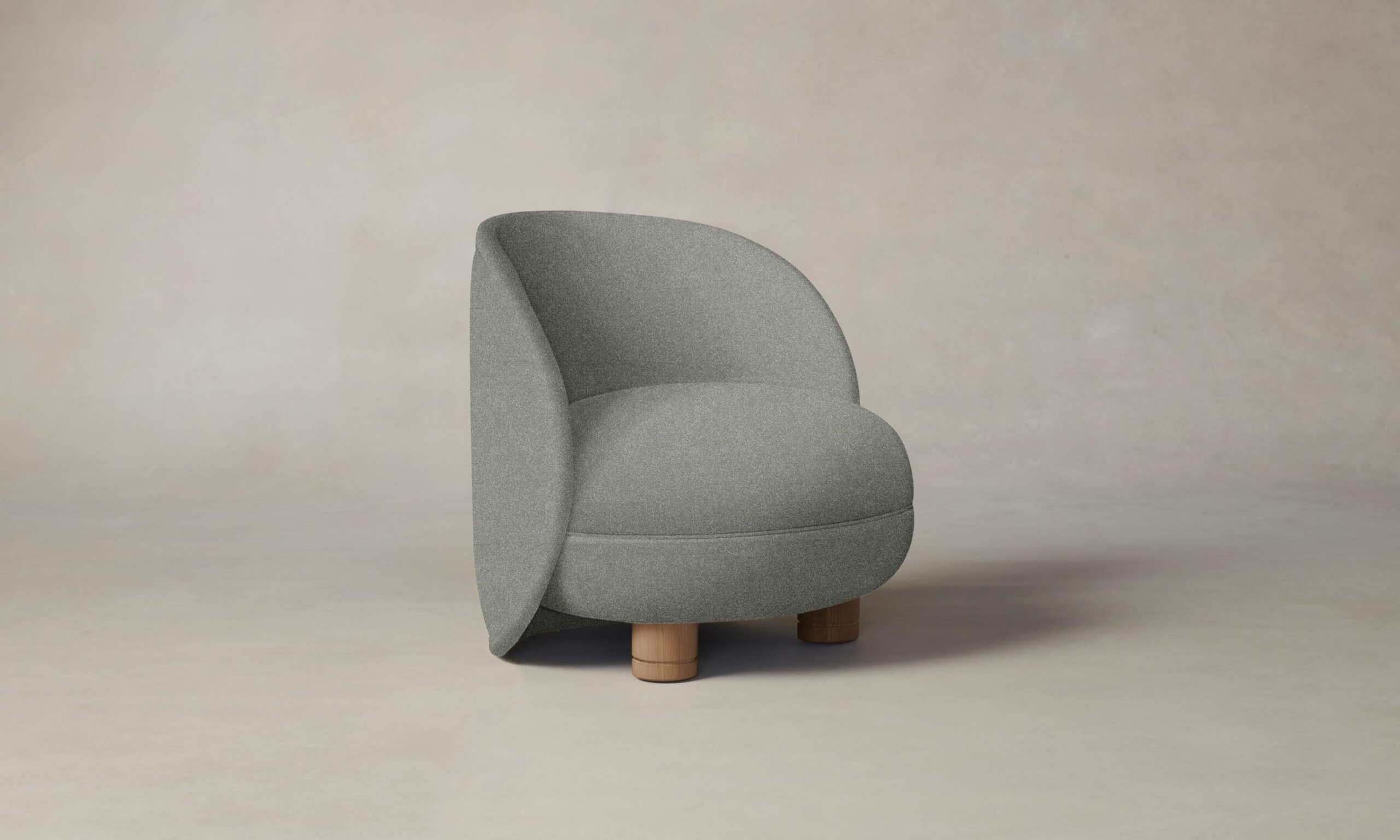 The Laight Chair - Merino Granite