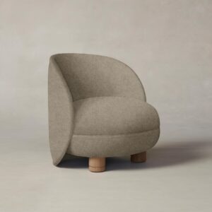 The Laight Chair - Merino Wheat
