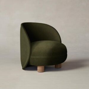 The Laight Chair - Mohair Moss