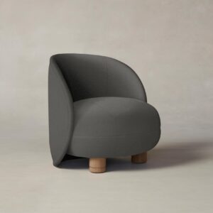 laight-chair_pebbled-leather-ash_pecan2.0.jpg The Laight Chair - Pebbled Leather Ash