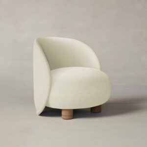 laight-chair_pebbled-leather-swan_pecan2.0.jpg The Laight Chair - Pebbled Leather Swan