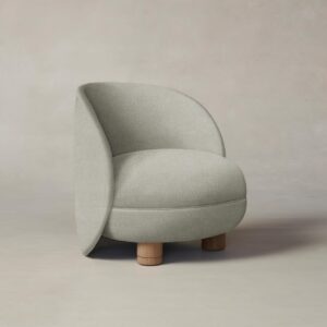 laight-chair_performance-melange-weave-flint_pecan2.0.jpg The Laight Chair - Performance Mélange Weave Flint