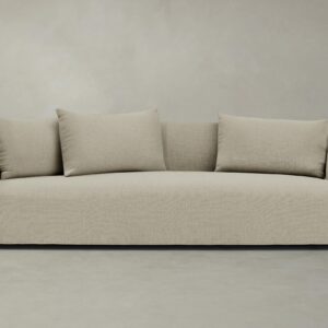 The Lenox Sofa - Heritage Belgian Linen Alder