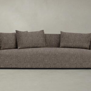 The Lenox Sofa - Heritage Belgian Linen Carob