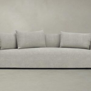 The Lenox Sofa - Performance Mélange Weave Flint