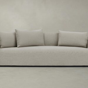 The Lenox Sofa - Performance Textured Linen Flax