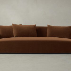The Lenox Sofa - Performance Velvet Cider