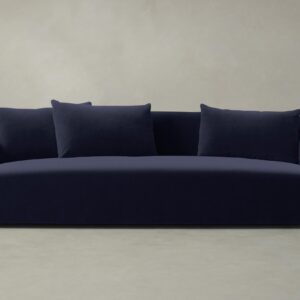 The Lenox Sofa - Performance Velvet Midnight