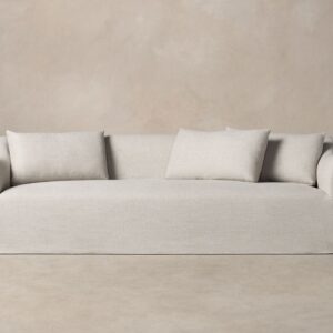 The Leonard Sofa - Heritage Belgian Linen Summit