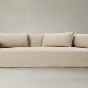 The Leonard Sofa - Performance Stonewashed Linen Dew
