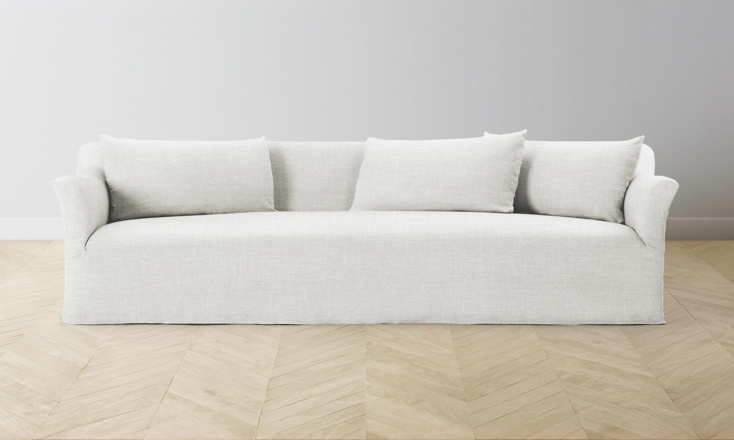 The Leonard Sofa - Performance Woven Chenille Lace