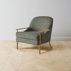 The Leroy Chair - Heritage Belgian Linen Thyme