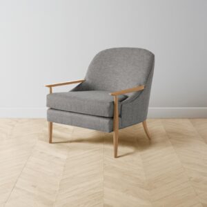 The Leroy Chair - Merino Granite