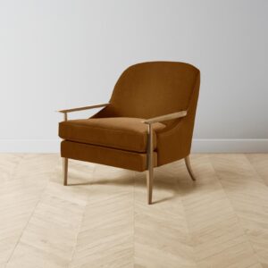 leroy-chair_mohair-brown-sugar_pecan-ash2.0.jpg The Leroy Chair - Mohair Brown Sugar