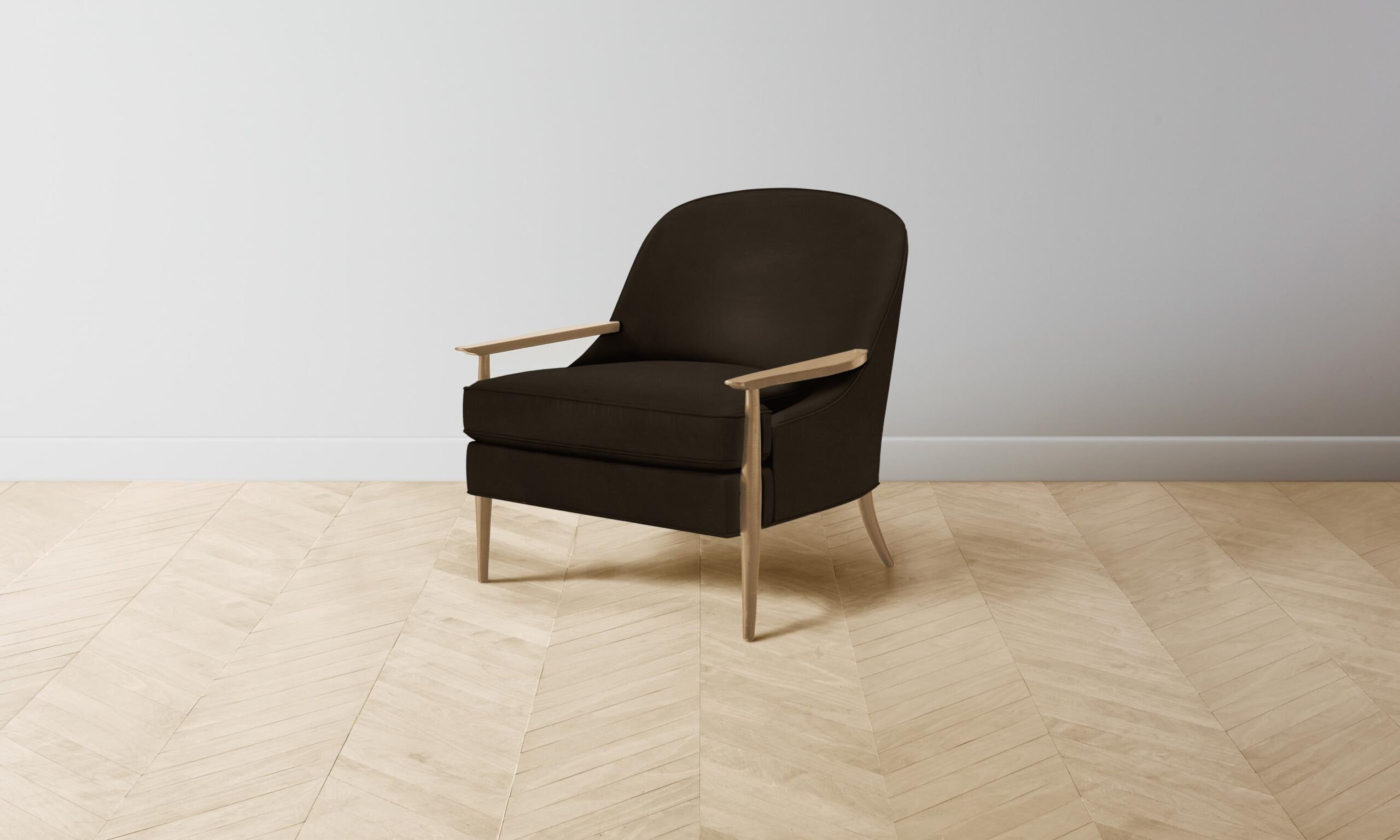The Leroy Chair - Nubuck Leather Espresso