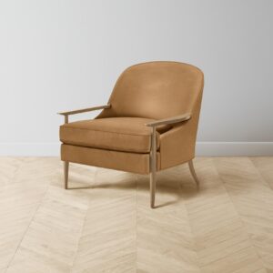 leroy-chair_nubuck-leather-saddle_pecan-ash2.0.jpg The Leroy Chair - Nubuck Leather Saddle