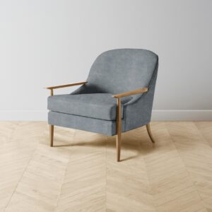 The Leroy Chair - Performance Mélange Weave Aegean