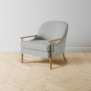 The Leroy Chair - Performance Mélange Weave Seaglass
